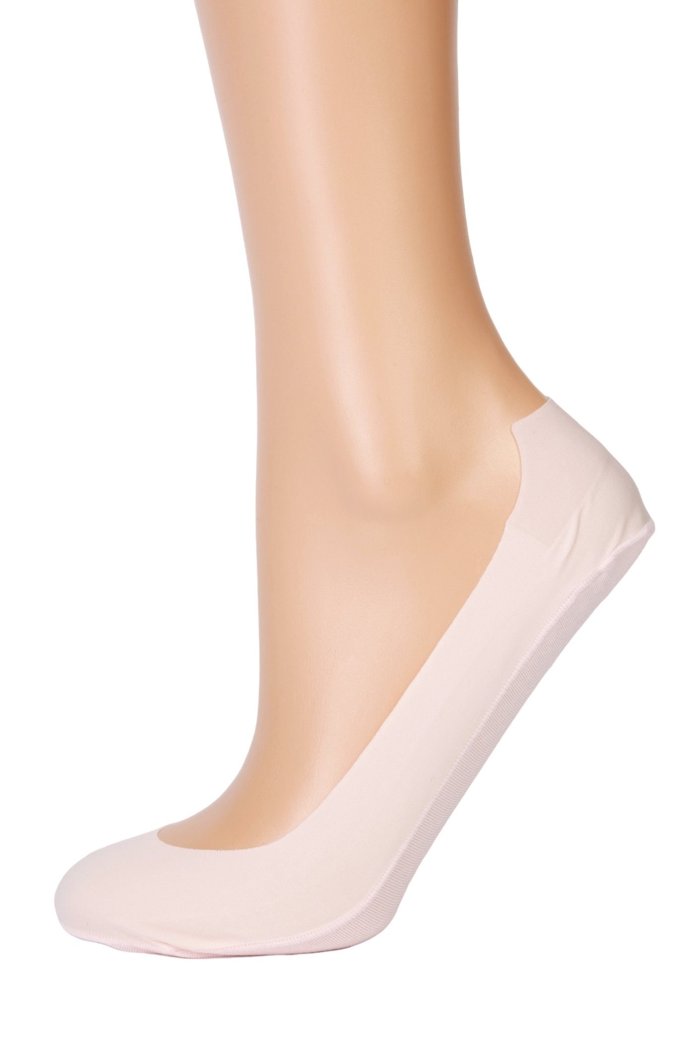 ALMADA light pink steps for women featuring a soft sole and non-slip silicone edge.