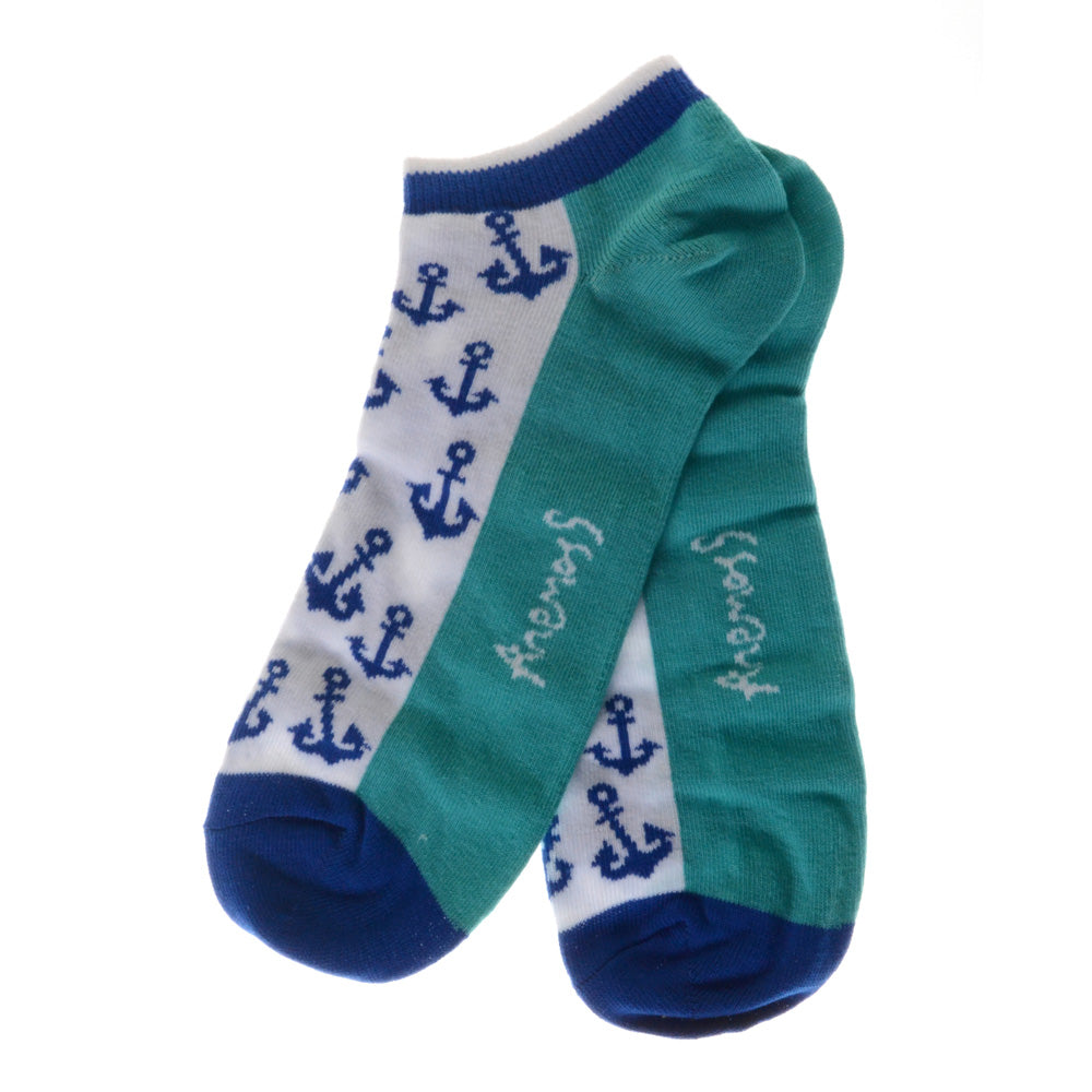 Anemoss Marine Collection Herren Sneakersocken Set in buntem Design, bestehend aus 3 Paar Socken für Männer, ideal für Sport und Freizeit.