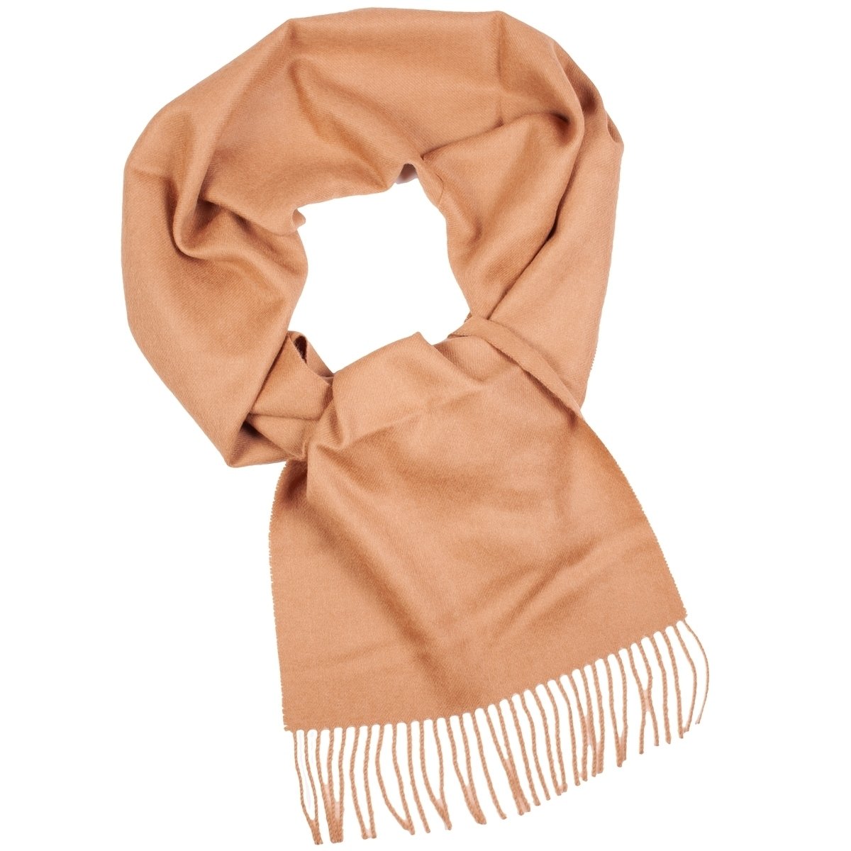 Luxurious camel alpaca wool scarf, soft and warm, showcasing its elegant design and rich texture.