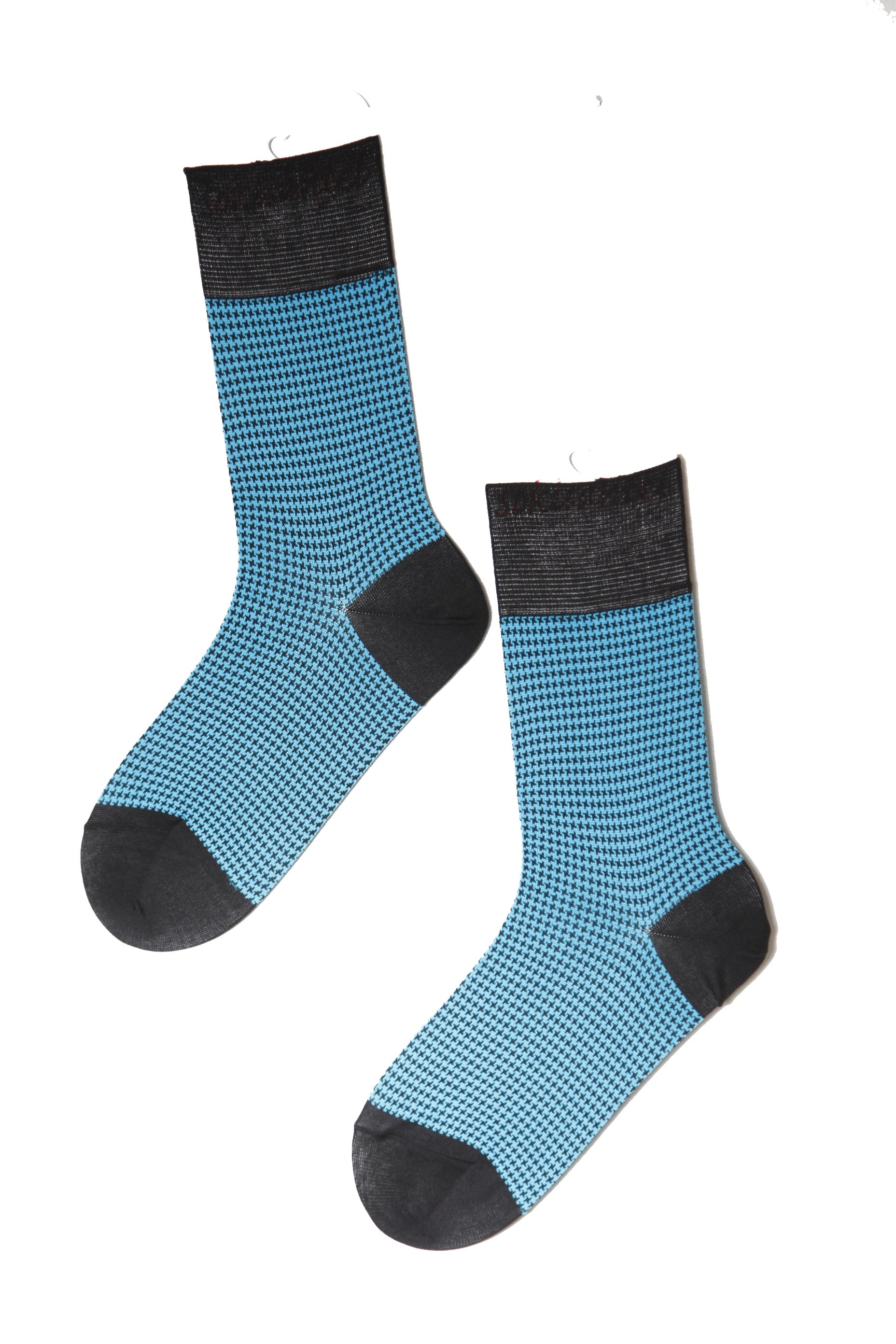 Main CECAR men's turquoise suit socks image