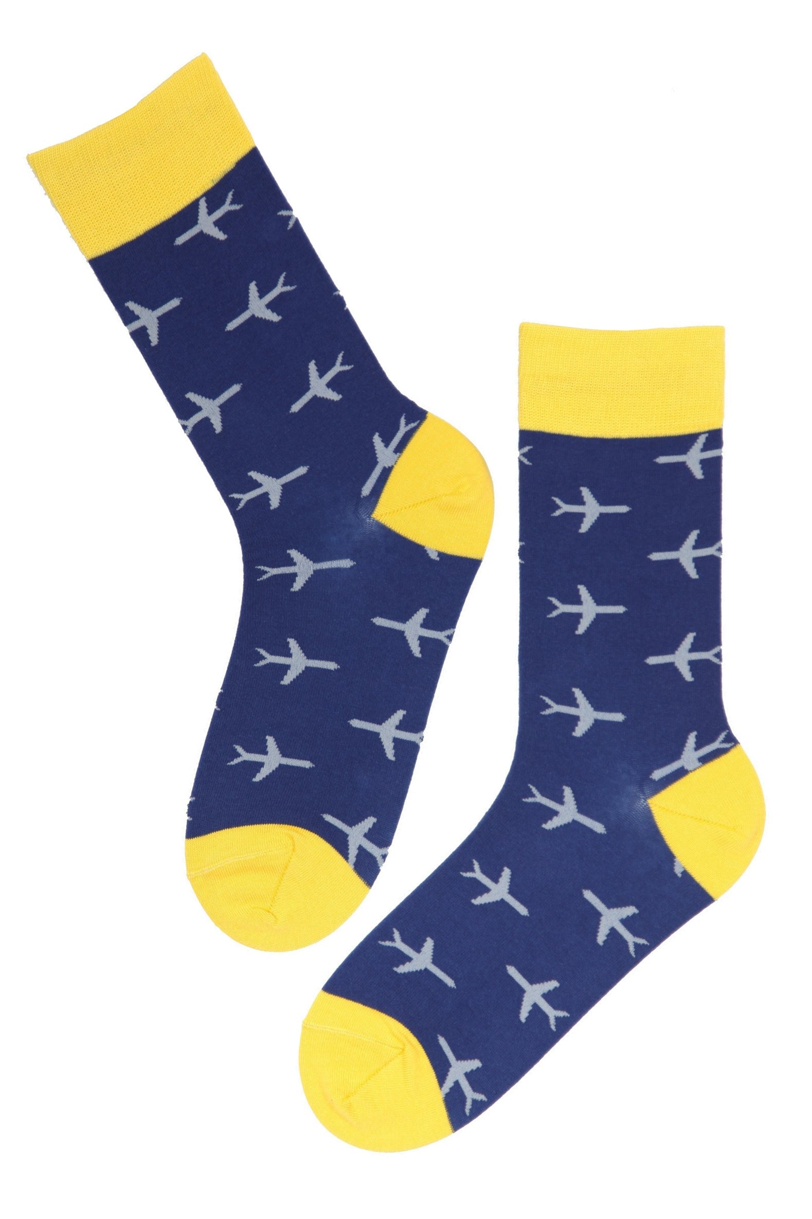 Main FLIGHT blue cotton socks for men and women image