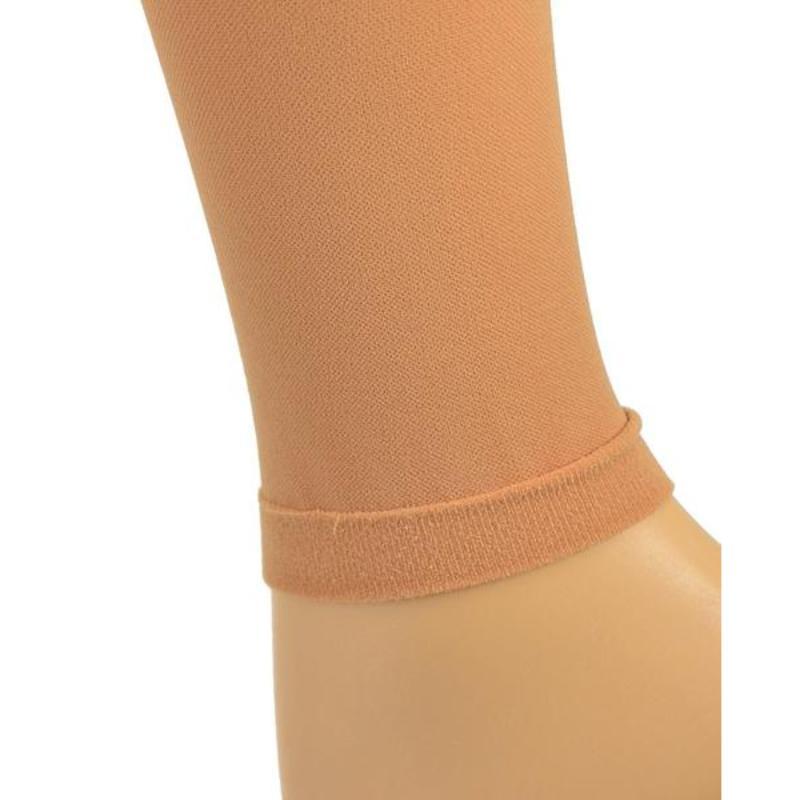 Two Microfiber Firm Compression Calf Sleeves in black, designed for graduated compression and muscle support.