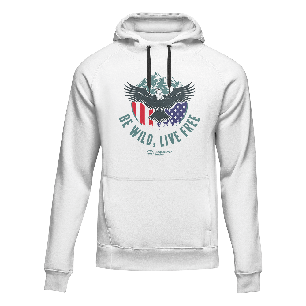 Be Wild Be Free Unisex Hoodie in a stylish design, showcasing its comfortable fit and vibrant colors, perfect for casual wear.