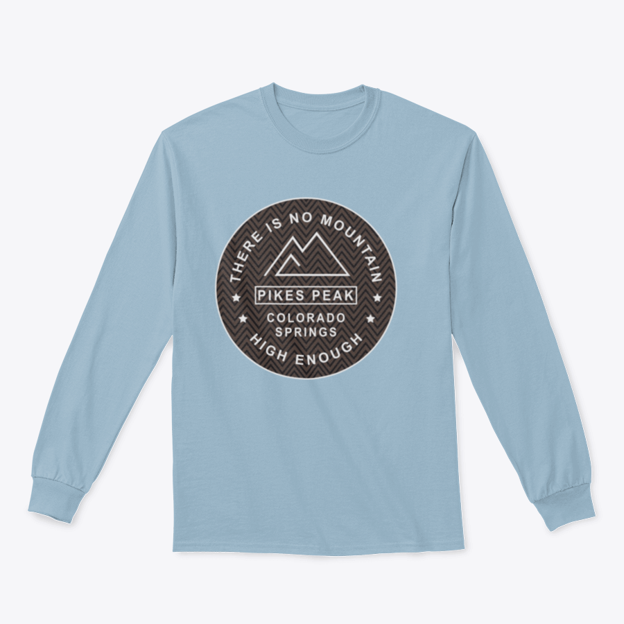 A cozy Colorado Mountain Typography Sweatshirt featuring a classic fit and soft cotton fabric, perfect for outdoor enthusiasts.