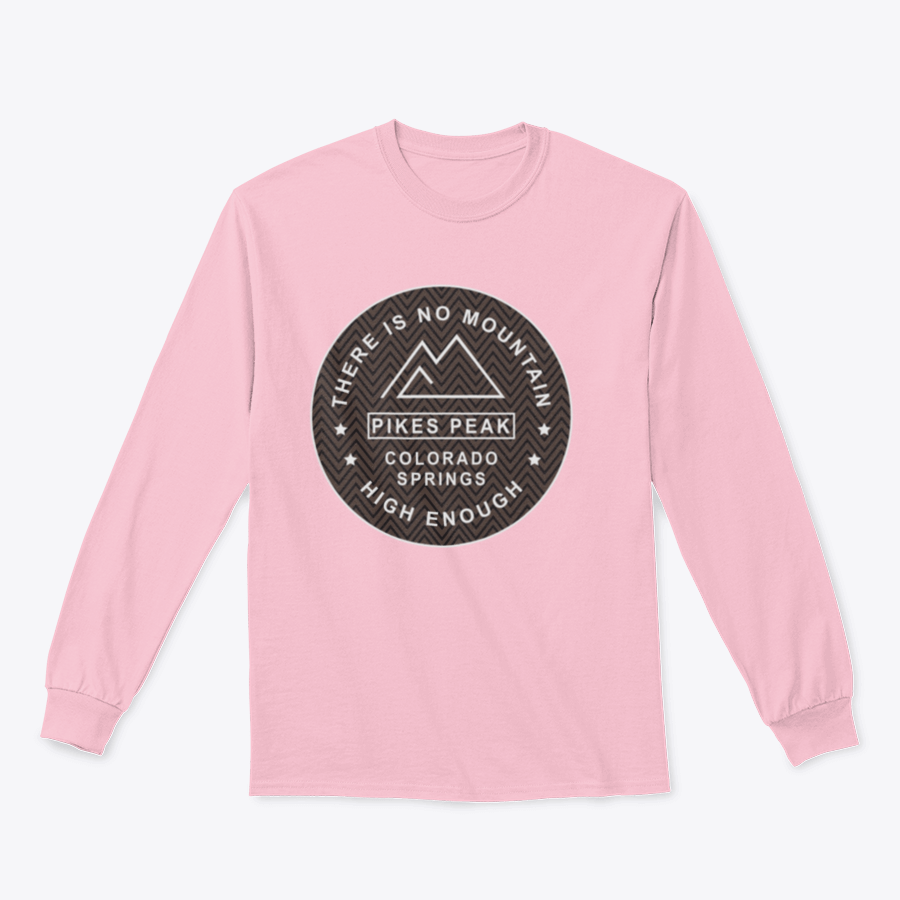 A cozy Colorado Mountain Typography Sweatshirt featuring a classic fit and soft cotton fabric, perfect for outdoor enthusiasts.