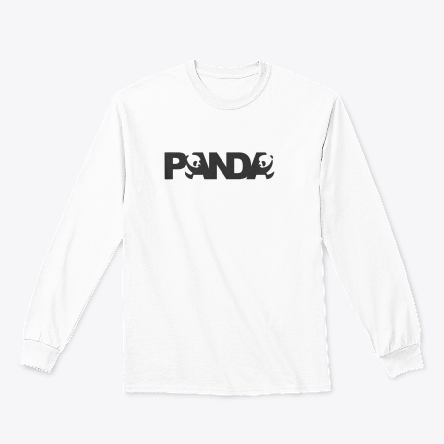 A comfortable Funny Lazy Logo Panda Shirt featuring a playful panda logo design, made from 100% cotton.