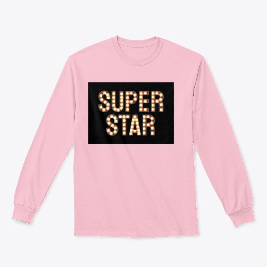 Super Star Light Bulbs T-Shirt made from 100% cotton, featuring a classic fit and midweight fabric in various colors.