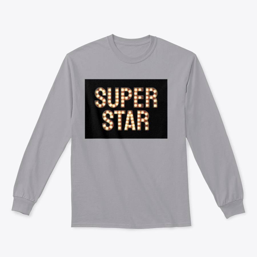 Super Star Light Bulbs T-Shirt made from 100% cotton, featuring a classic fit and midweight fabric in various colors.