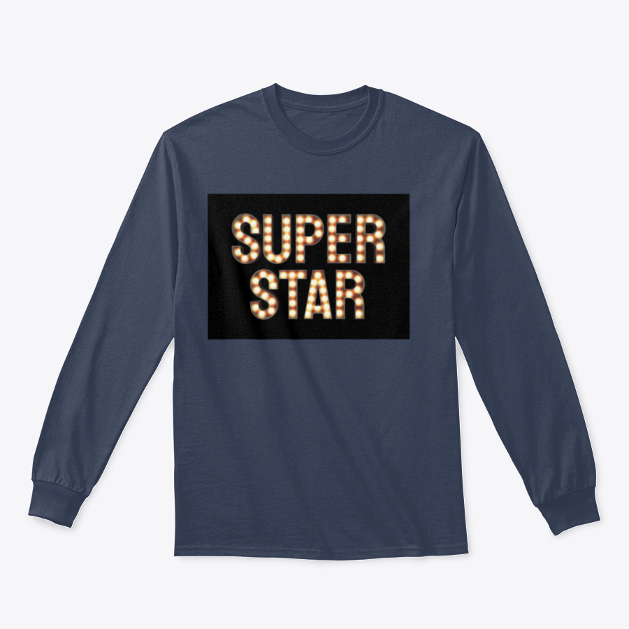 Super Star Light Bulbs T-Shirt made from 100% cotton, featuring a classic fit and midweight fabric in various colors.