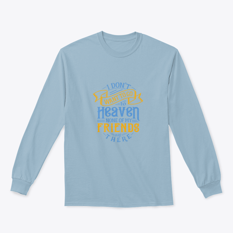 Typography Heaven Lettering T-Shirt showcasing a stylish design with a comfortable fit, made from a cotton-polyester blend.