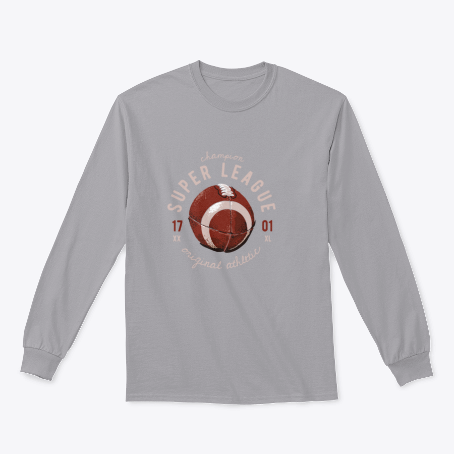 Typography slogan T-shirt featuring a rugby ball illustration, made from 100% cotton with a classic fit.