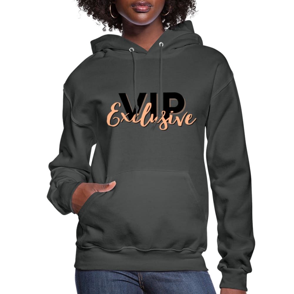 A stylish women's pullover hoodie in a vibrant graphic design, featuring an adjustable drawstring hood and ribbed cuffs, perfect for casual wear.