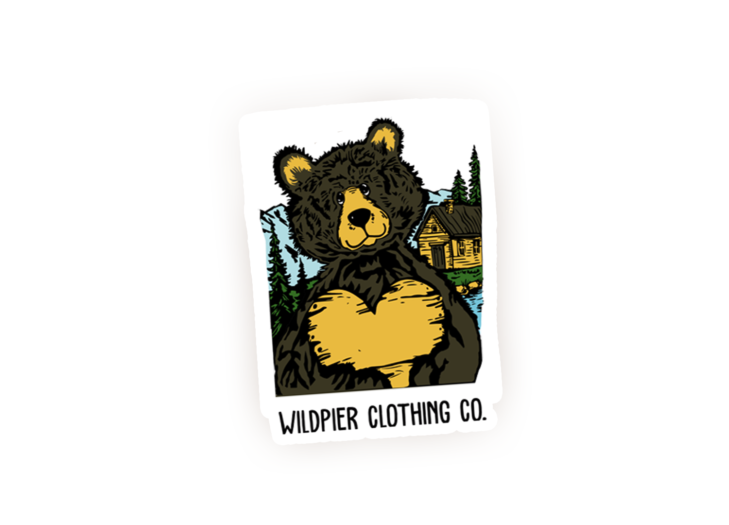 Smokey Stickers featuring Smokey the Bear design, perfect for personalizing items while supporting wilderness conservation.