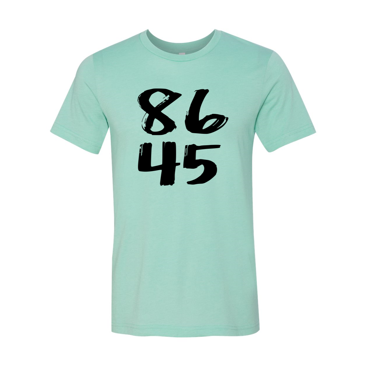 A stylish 8645 Unisex T-shirt displayed in multiple colors, showcasing its soft fabric and modern fit.