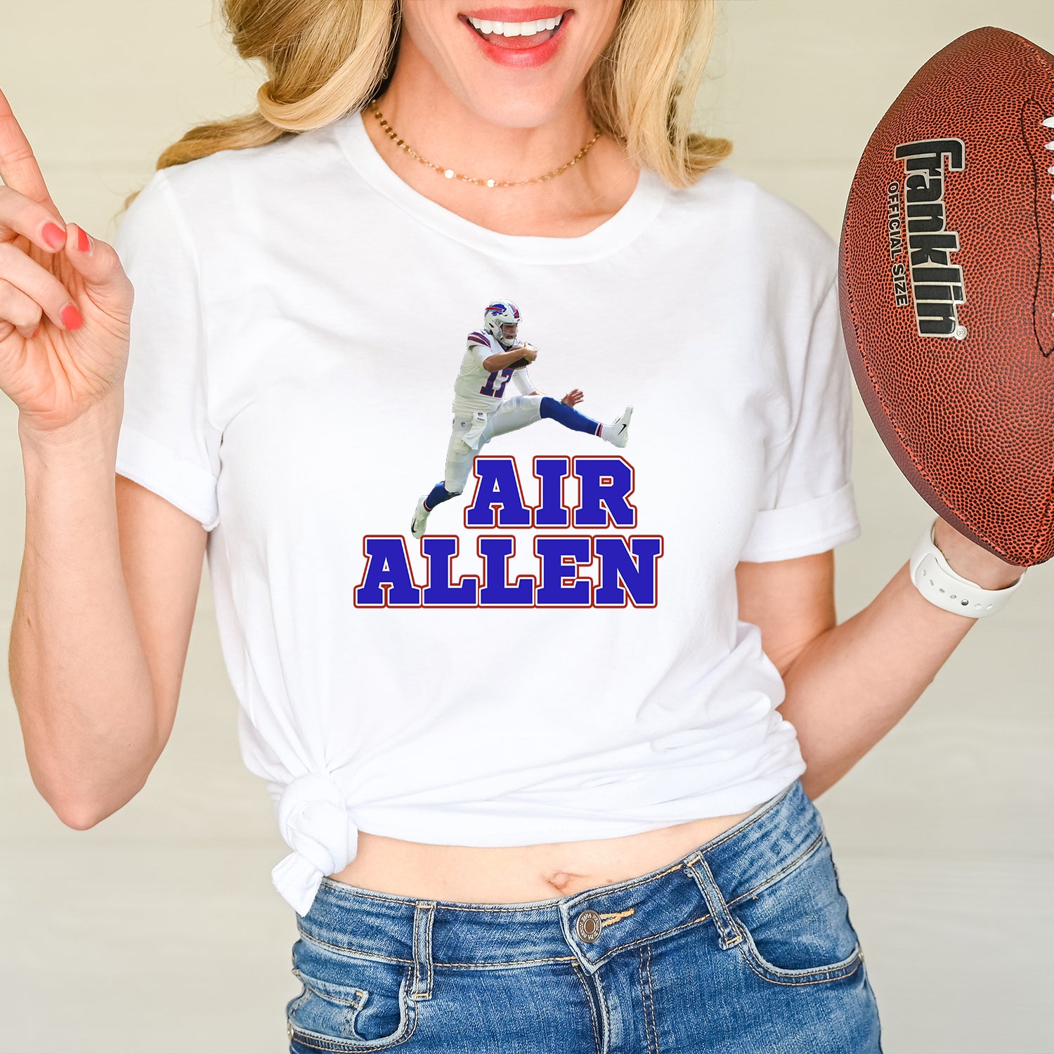 Air Allen Unisex T-shirt featuring vibrant DTG printing on soft fabric, perfect for casual wear.