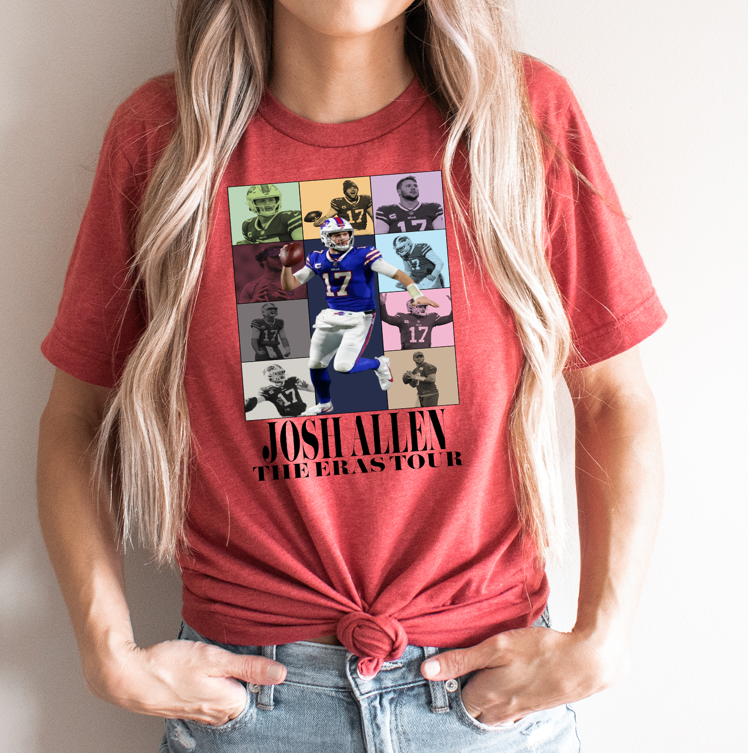 Allen Eras Tour Unisex T-shirt featuring vibrant DTG printed design, perfect for fans.