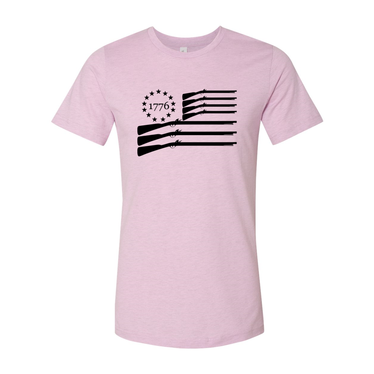 American Rifle Flag Shirt in various colors, showcasing its comfortable fit and high-quality print.