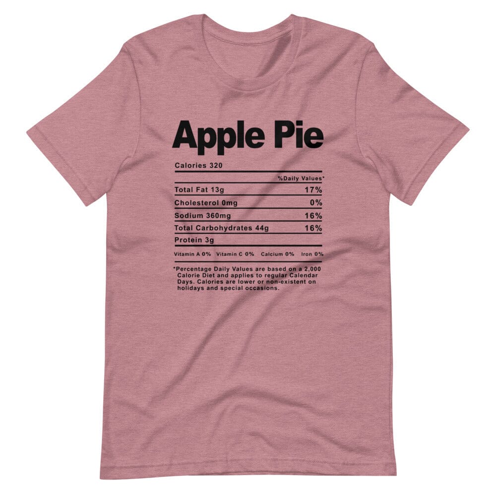 A cozy Apple Pie Thanksgiving Tee featuring a charming design, perfect for festive celebrations.