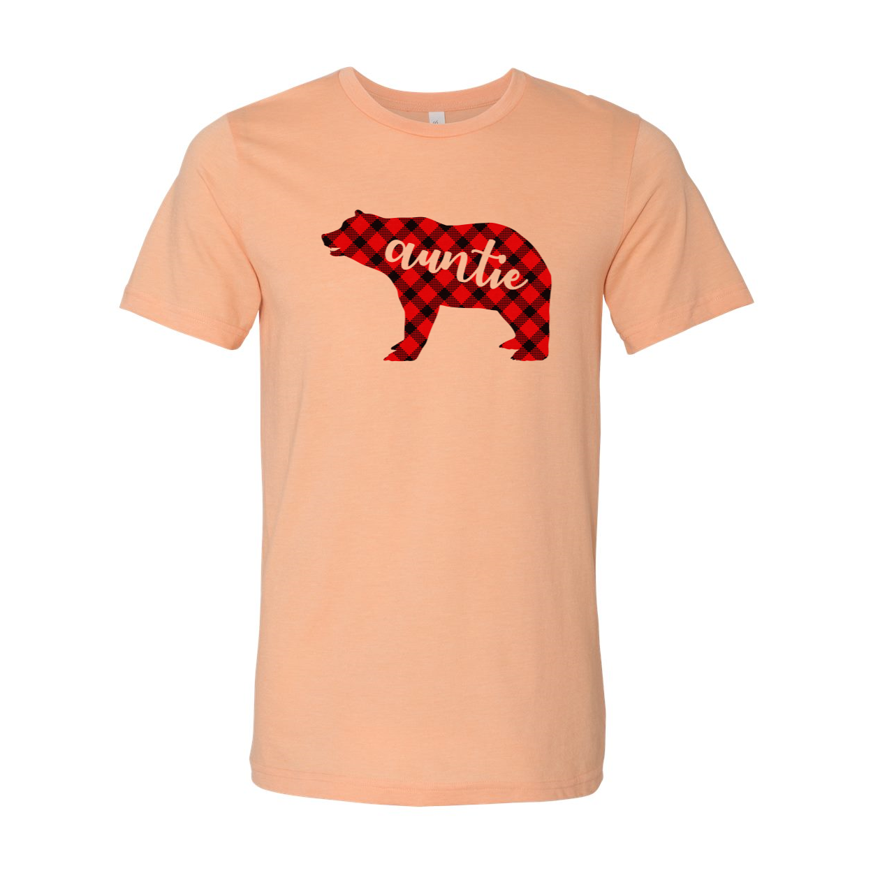 Auntie Shirt displayed in various colors, showcasing its soft fabric and classic crew neck design.