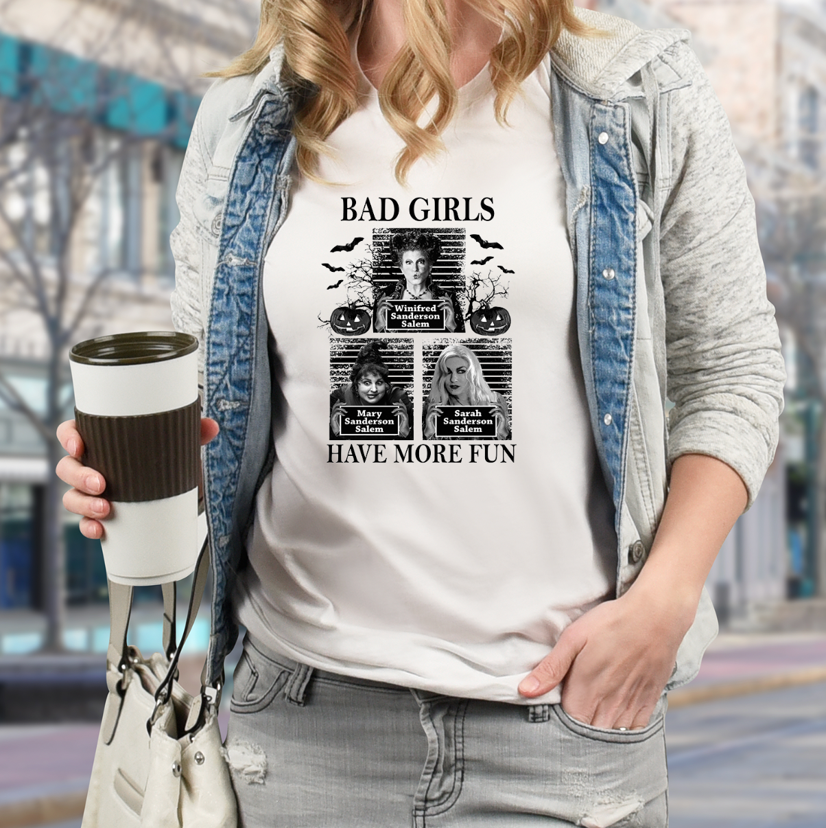 Bad Girls Have More Fun Unisex T-shirt featuring bold graphic design in vibrant colors, perfect for casual wear.