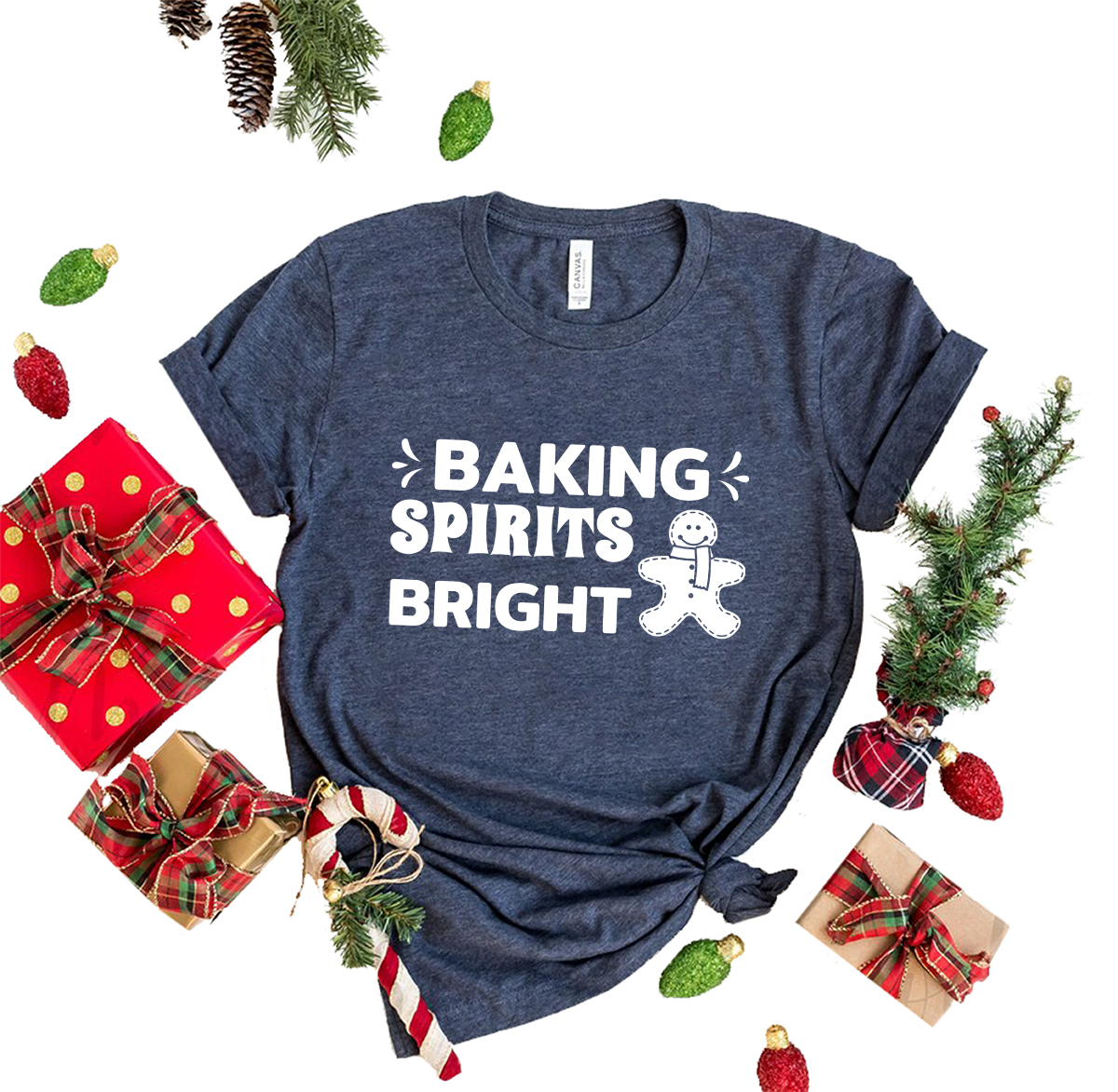 Baking Spirit Bright Shirt in various colors, showcasing its soft fabric and stylish design.