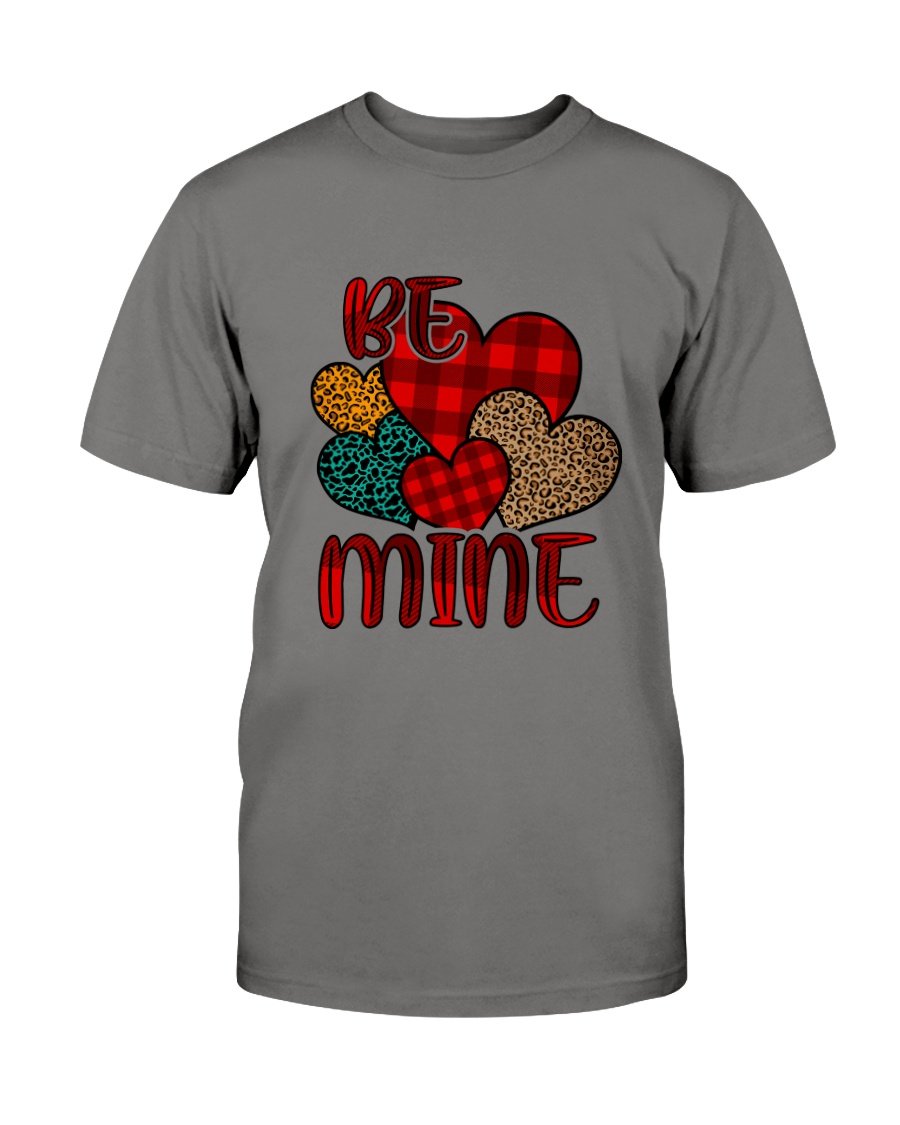 Be Heart Mine Shirt in various colors, showcasing its soft fabric and stylish design.