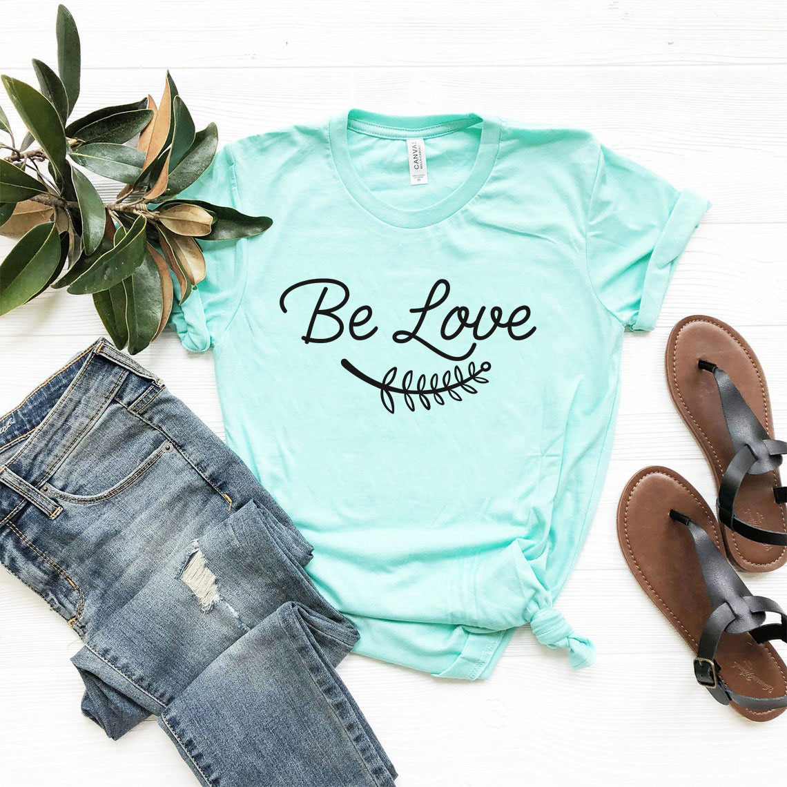 Be Love Shirt in various colors, showcasing its soft fabric and stylish design, perfect for casual wear.