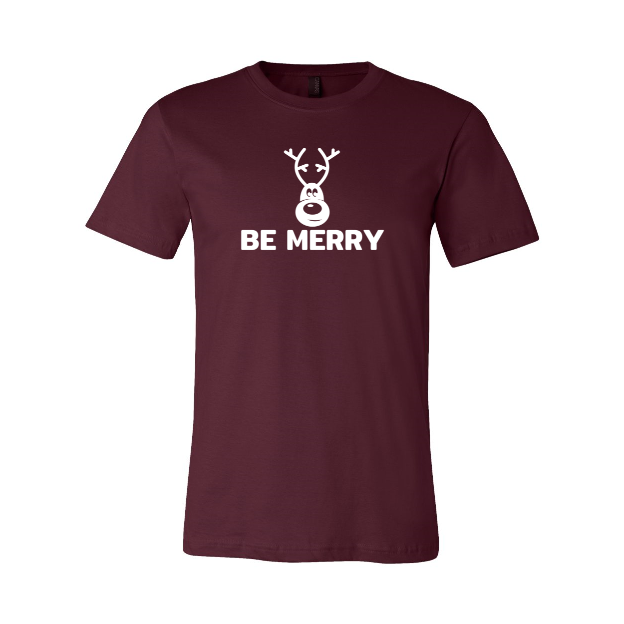 Be Merry Shirt in various colors, showcasing its soft fabric and stylish design.