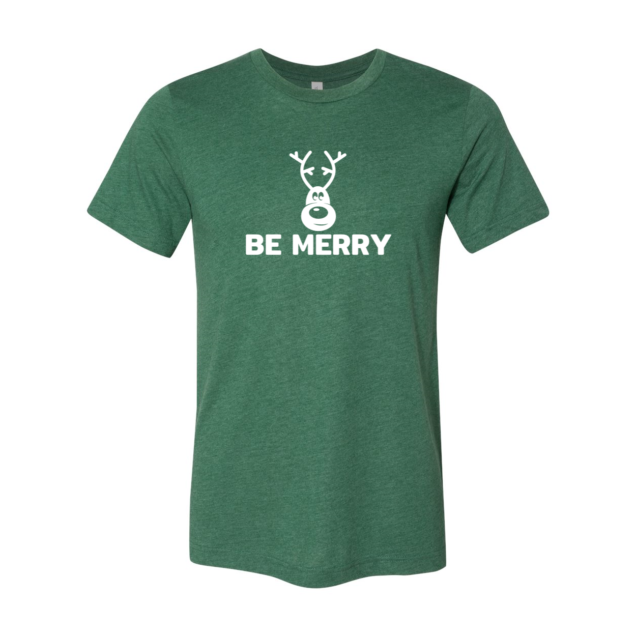 Be Merry Shirt in various colors, showcasing its soft fabric and stylish design.