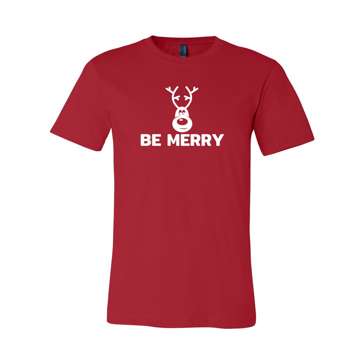 Be Merry Shirt in various colors, showcasing its soft fabric and stylish design.