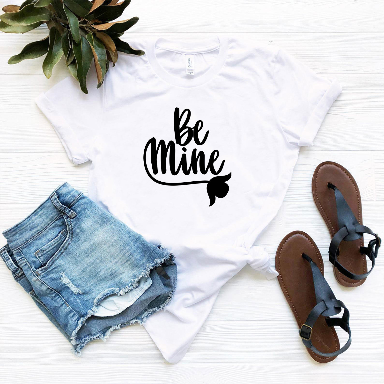 Be Mine Shirt in various colors, showcasing its soft fabric and stylish design, perfect for casual wear.