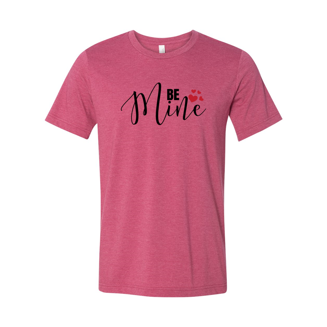 Be Mine Shirt in various colors, showcasing its comfortable fit and stylish design.