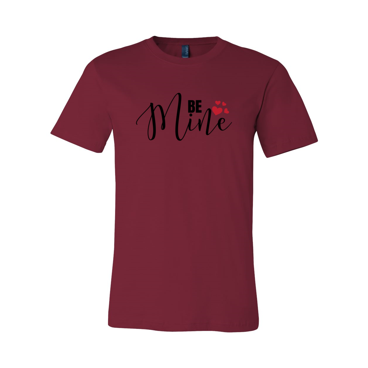 Be Mine Shirt in various colors, showcasing its comfortable fit and stylish design.