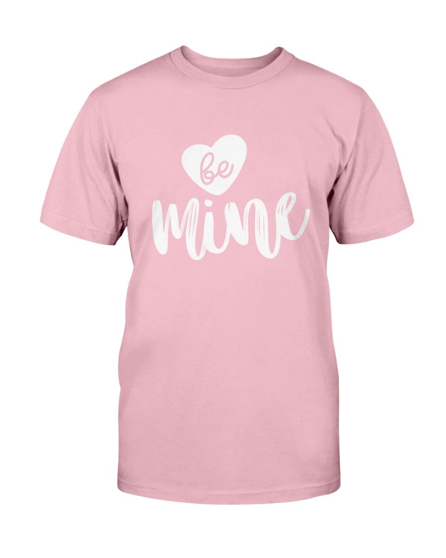 Be Mine Shirt in various colors, showcasing its comfortable fabric and stylish design.