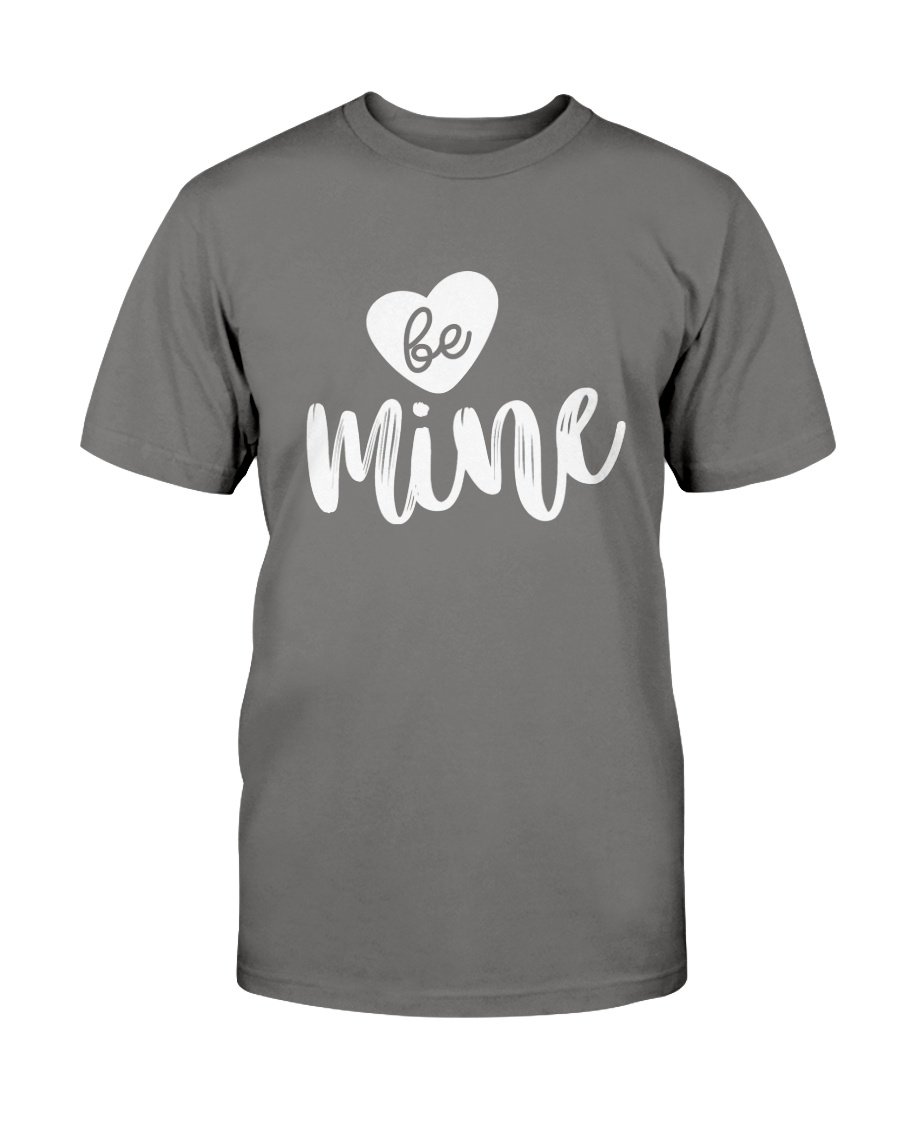 Be Mine Shirt in various colors, showcasing its comfortable fabric and stylish design.