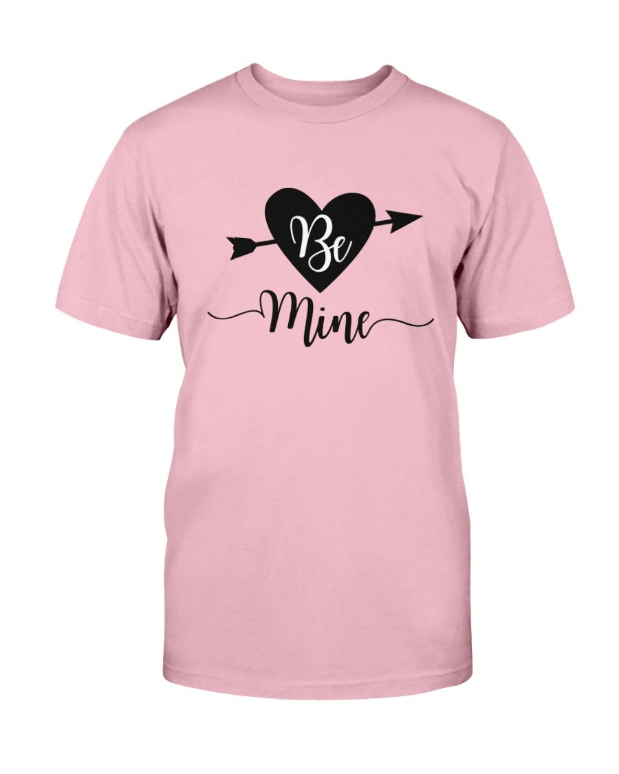 Be Mine Shirt in various colors, showcasing its soft fabric and stylish design.