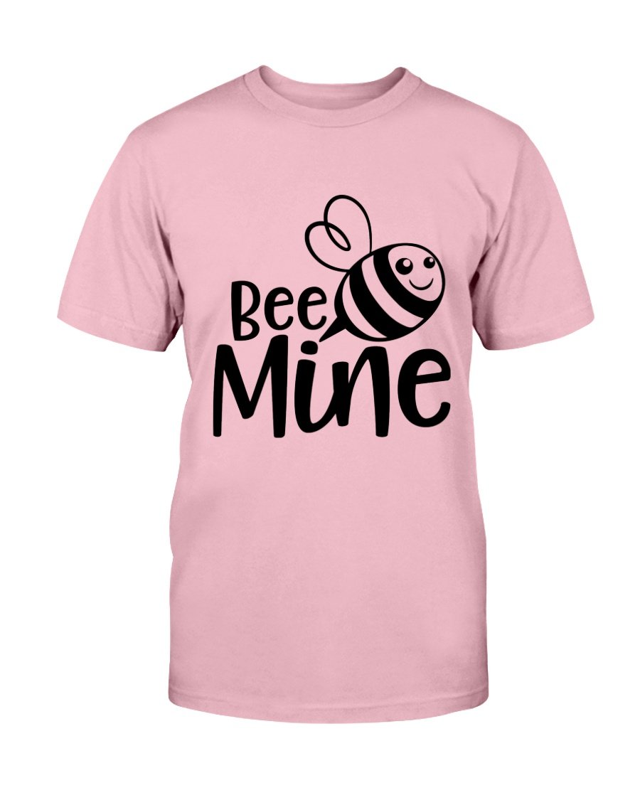 Bee Mine Shirt in various colors, showcasing its soft fabric and stylish design.