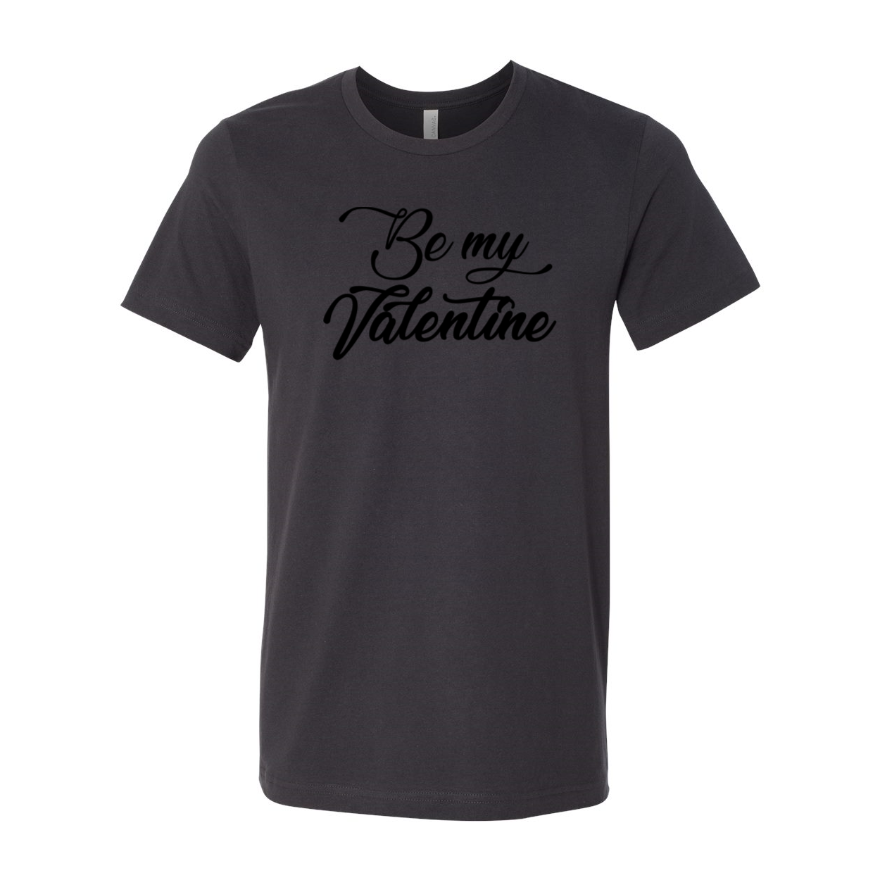 Be My Valentine Shirt in various colors, showcasing its soft fabric and stylish design.