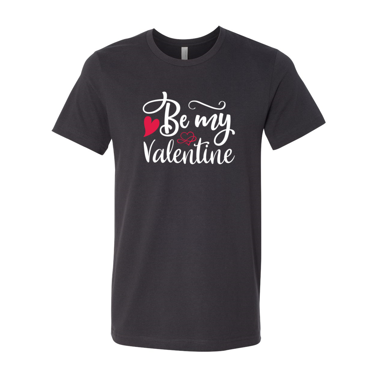 Be My Valentine Shirt in various colors, showcasing its soft fabric and stylish design.