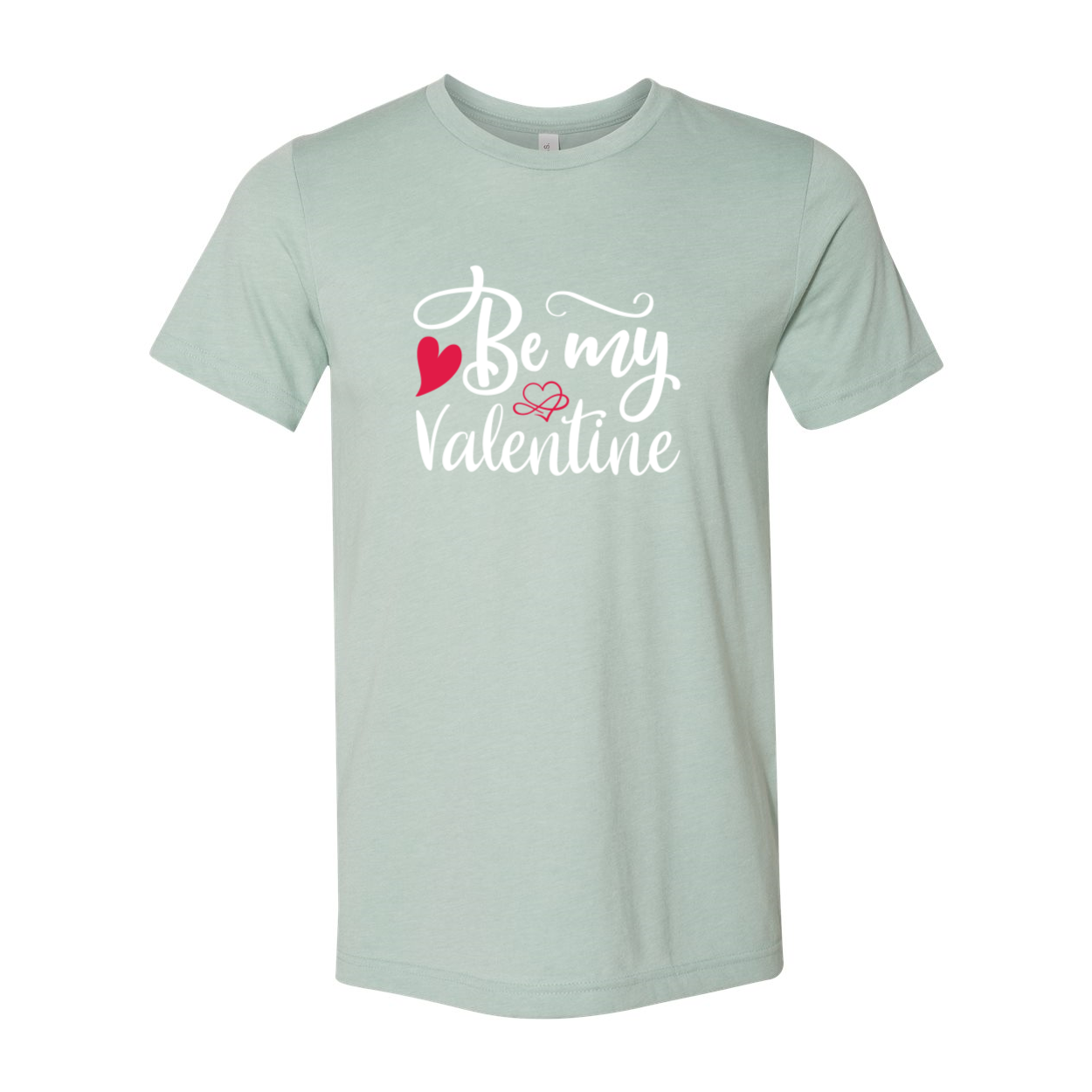 Be My Valentine Shirt in various colors, showcasing its soft fabric and stylish design.