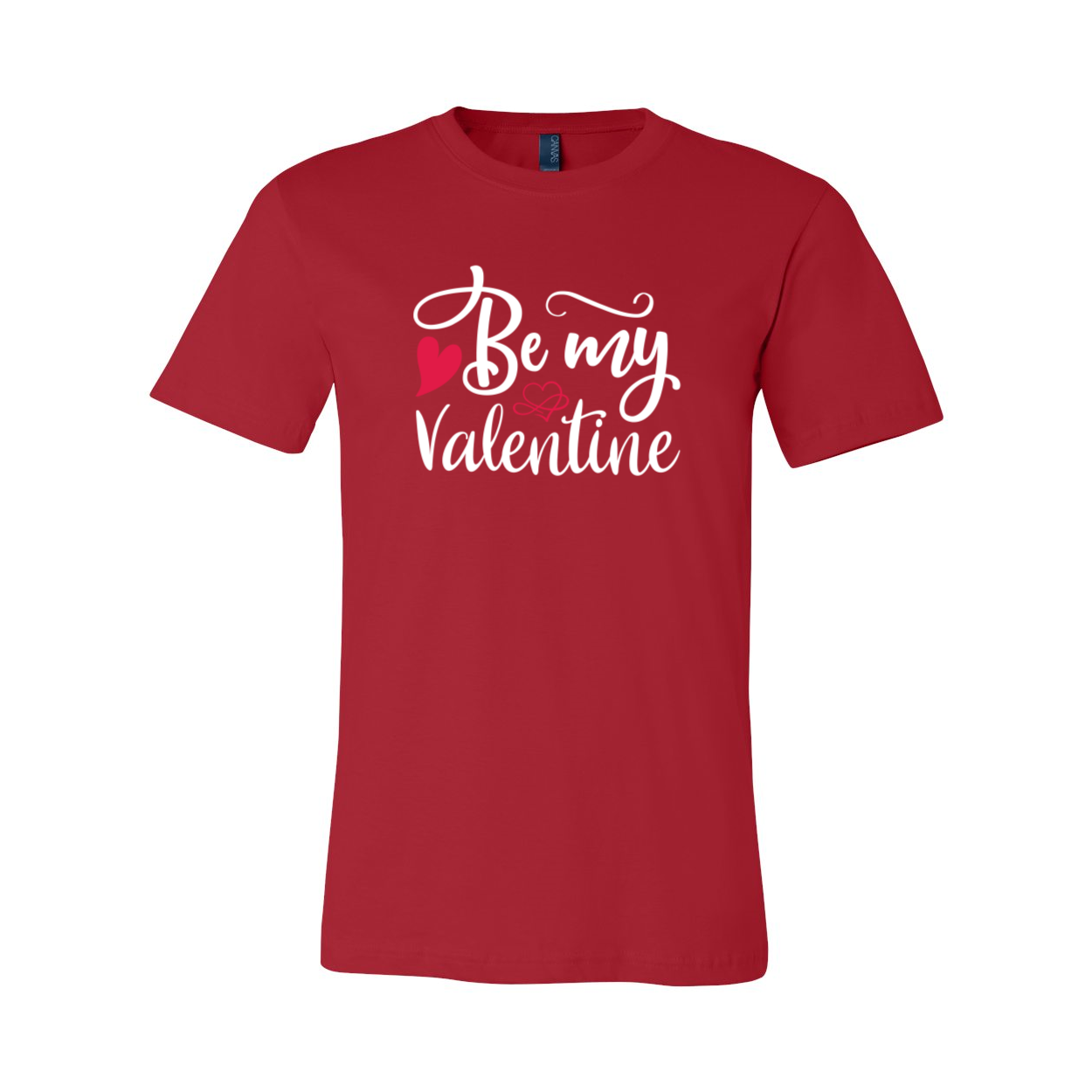 Be My Valentine Shirt in various colors, showcasing its soft fabric and stylish design.