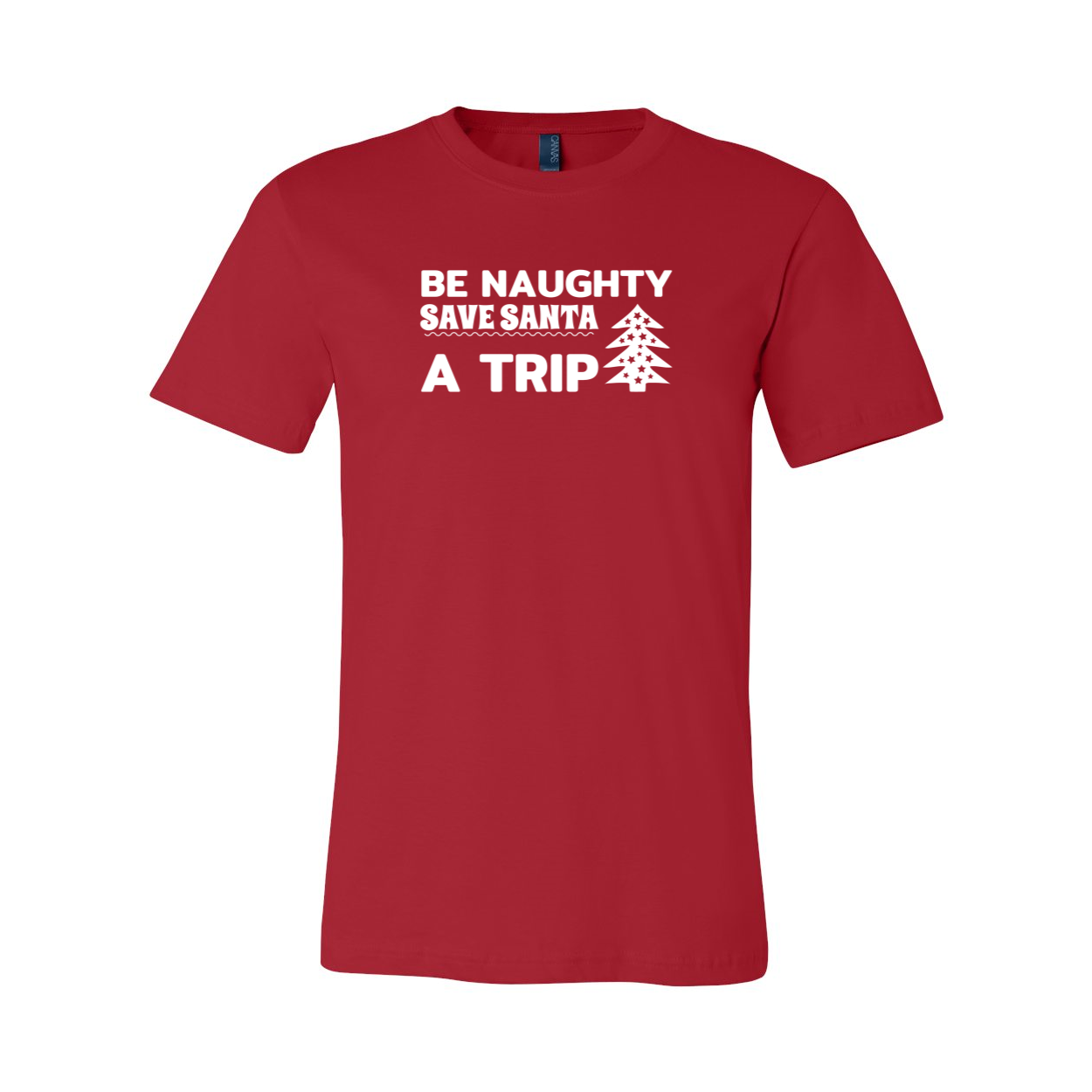 Be Naughty Shirt in various colors, showcasing its comfortable fabric and stylish design.