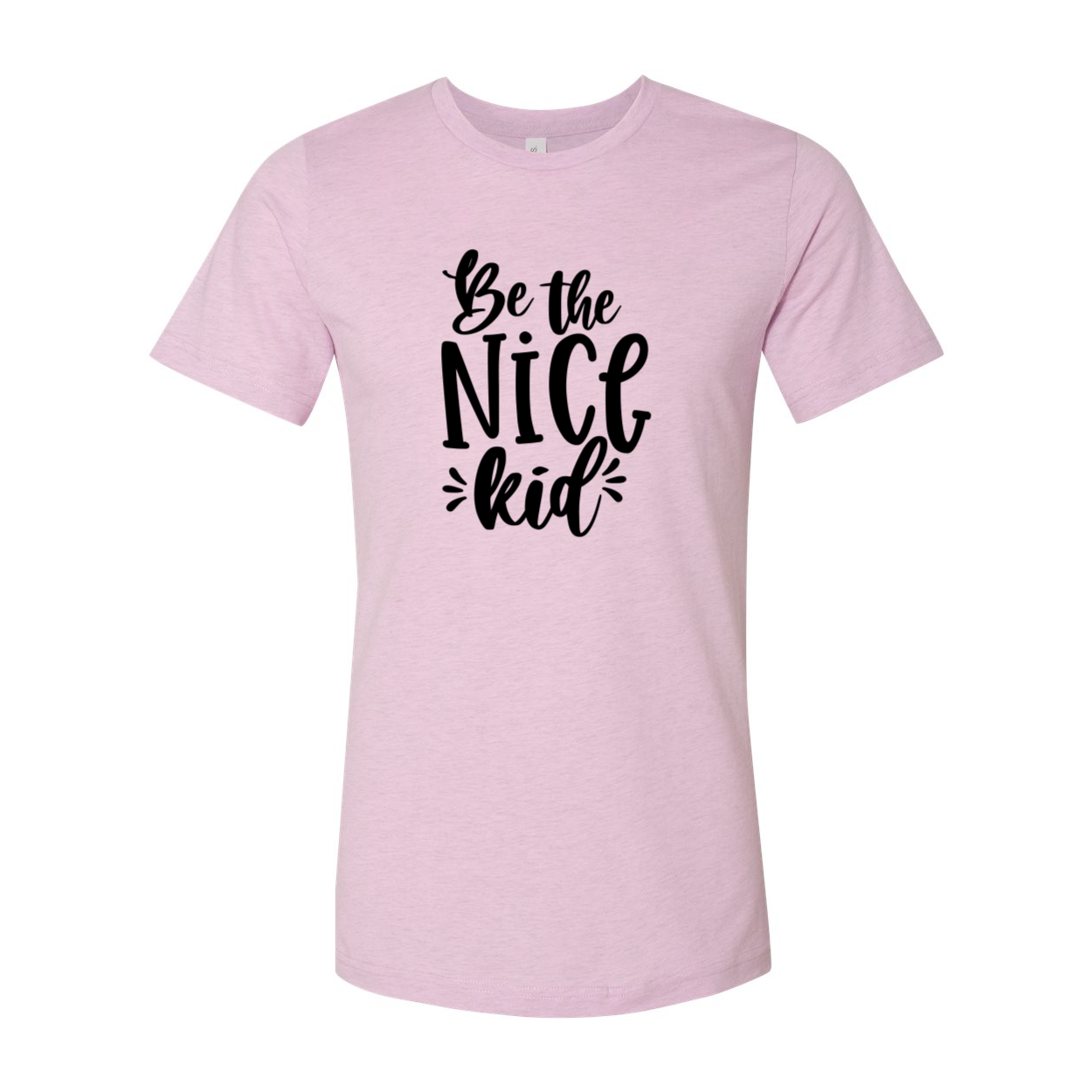 Be The Nice Kid Shirt in various colors, showcasing its comfortable fit and high-quality print.