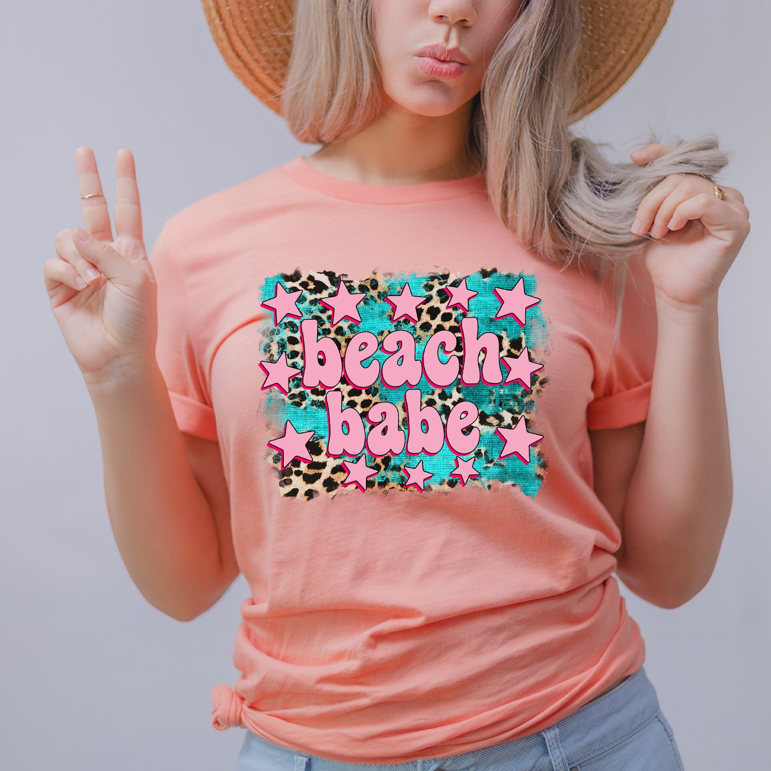 Beach Babe Unisex T-shirt featuring vibrant graphics, perfect for summer outings.