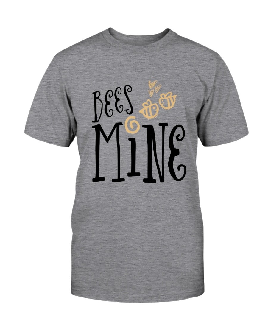 Bees Mine Shirt in various colors, showcasing its soft fabric and stylish design.