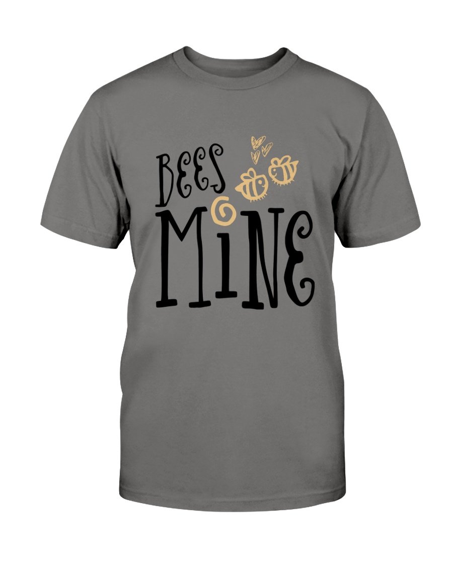 Bees Mine Shirt in various colors, showcasing its soft fabric and stylish design.