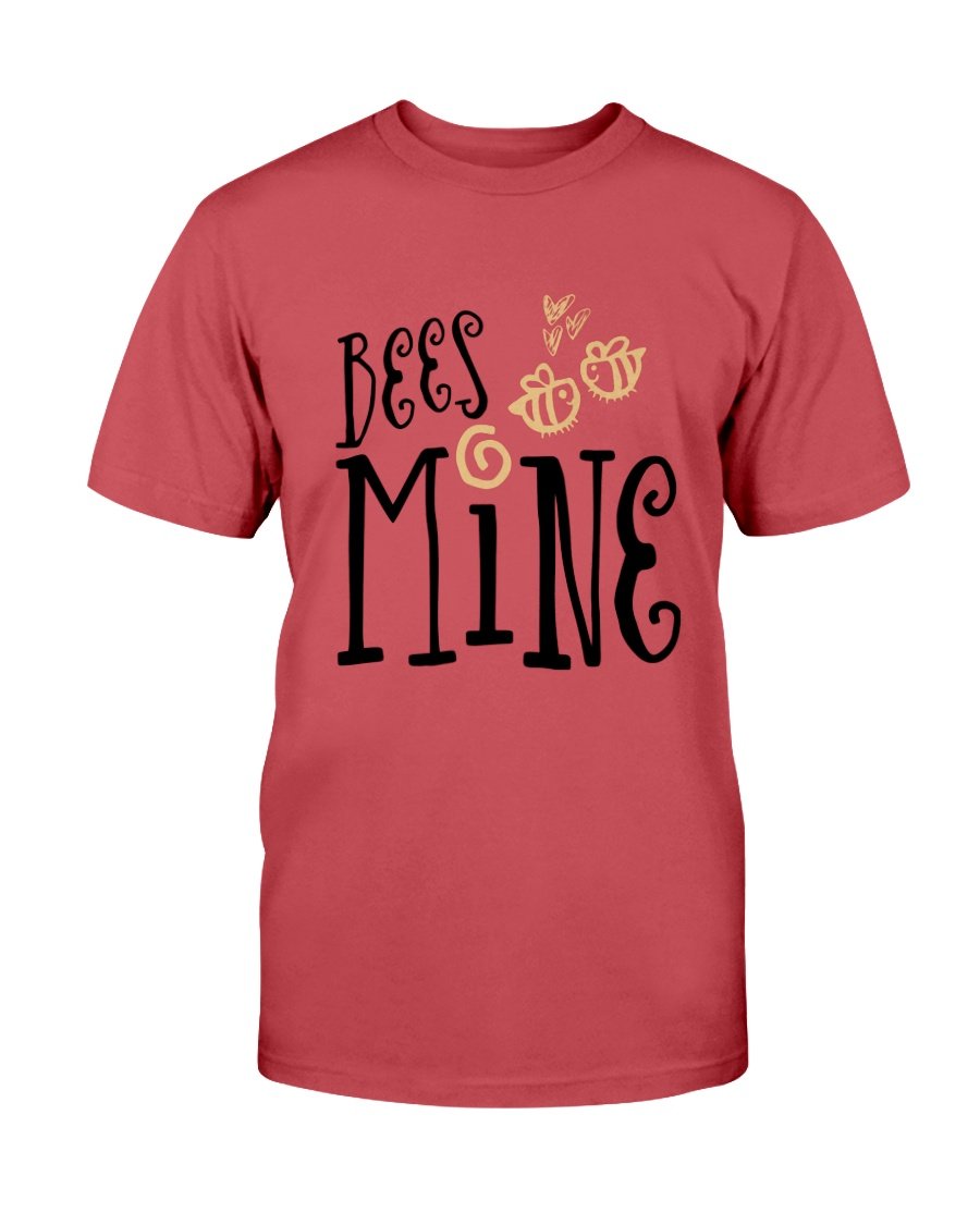 Bees Mine Shirt in various colors, showcasing its soft fabric and stylish design.