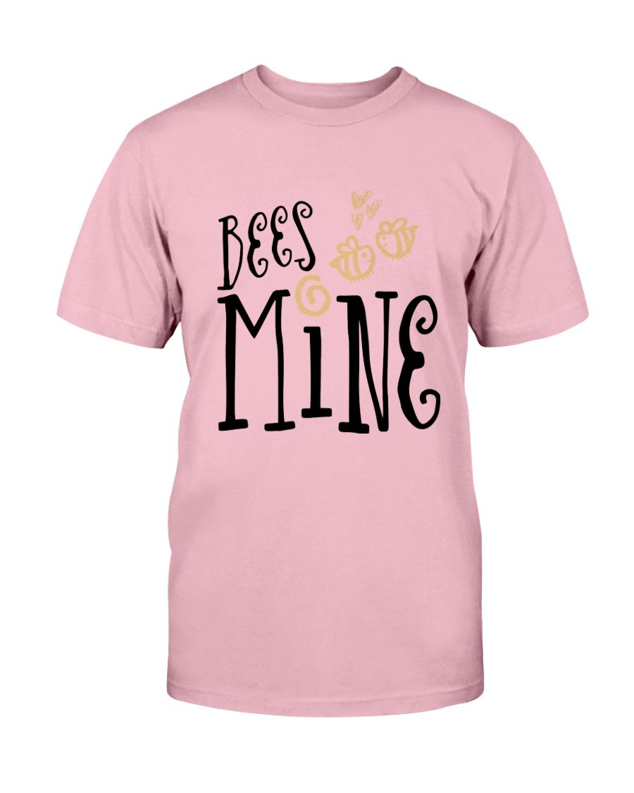 Bees Mine Shirt in various colors, showcasing its soft fabric and stylish design.