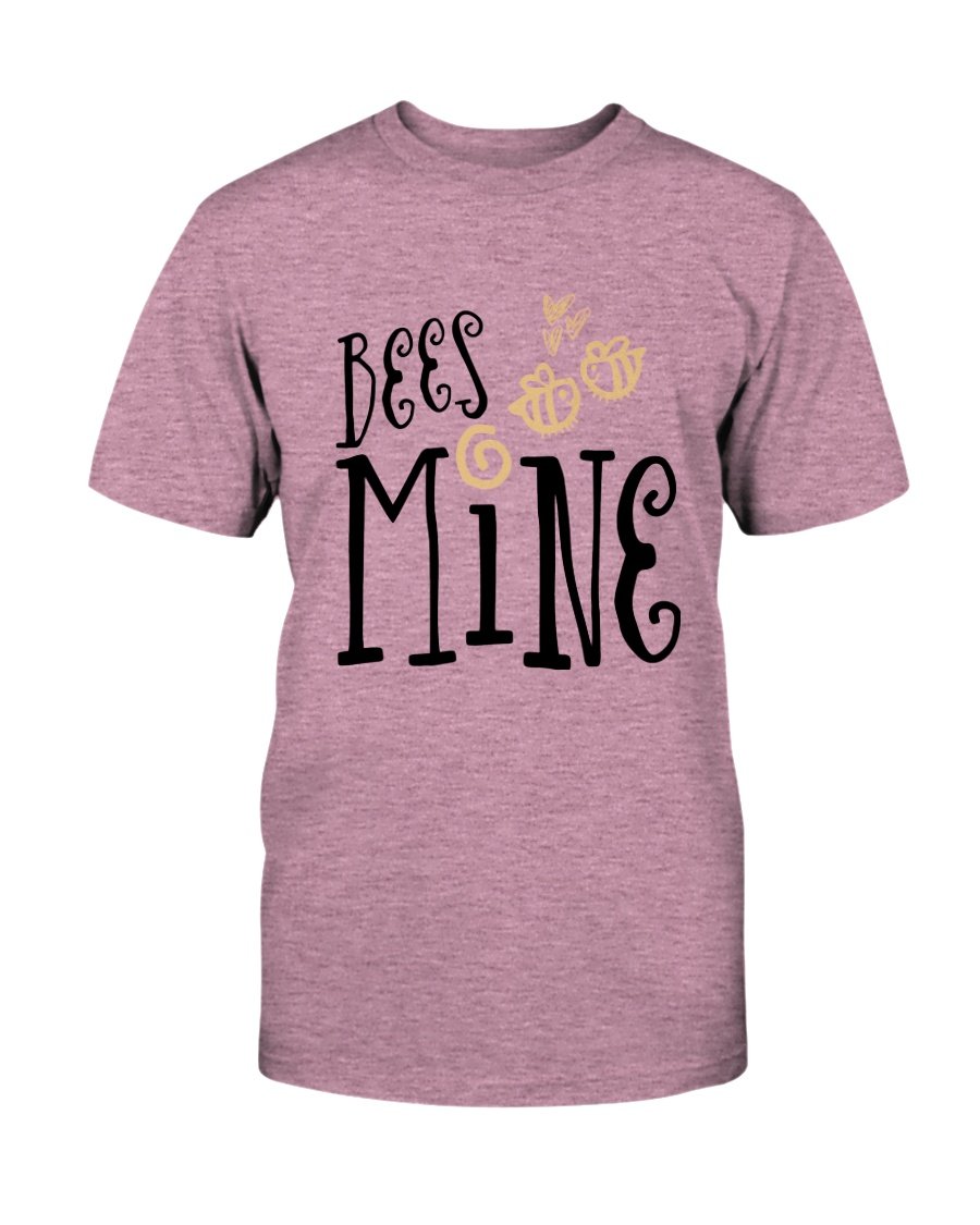 Bees Mine Shirt in various colors, showcasing its soft fabric and stylish design.