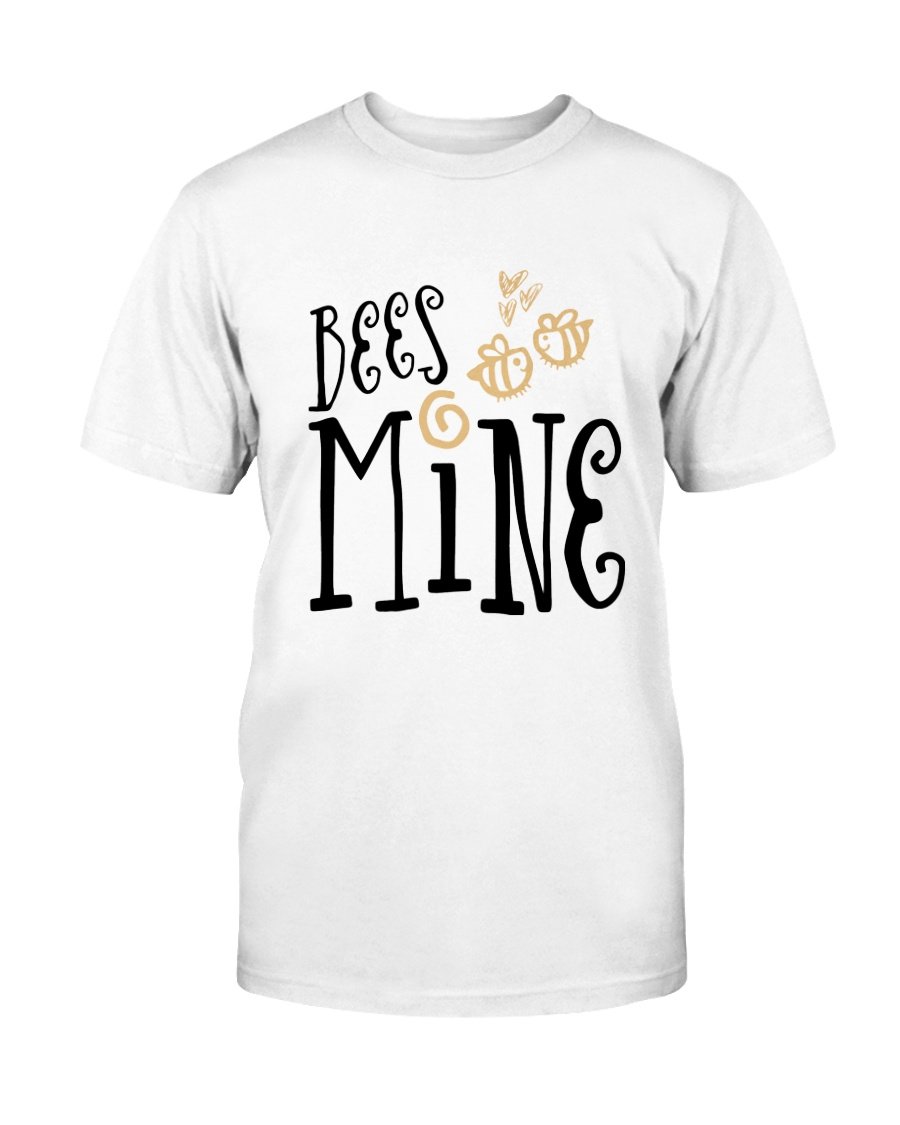 Bees Mine Shirt in various colors, showcasing its soft fabric and stylish design.